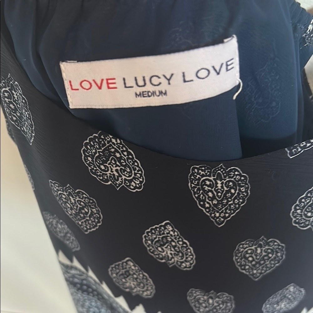 Lucy Love Blue Camisole Relaxed Fit - Picture 2 of 3